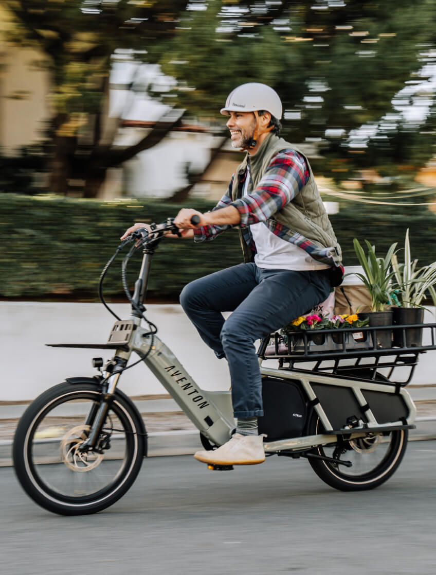 NEW Aventon Abound Cargo Ebike - One Size