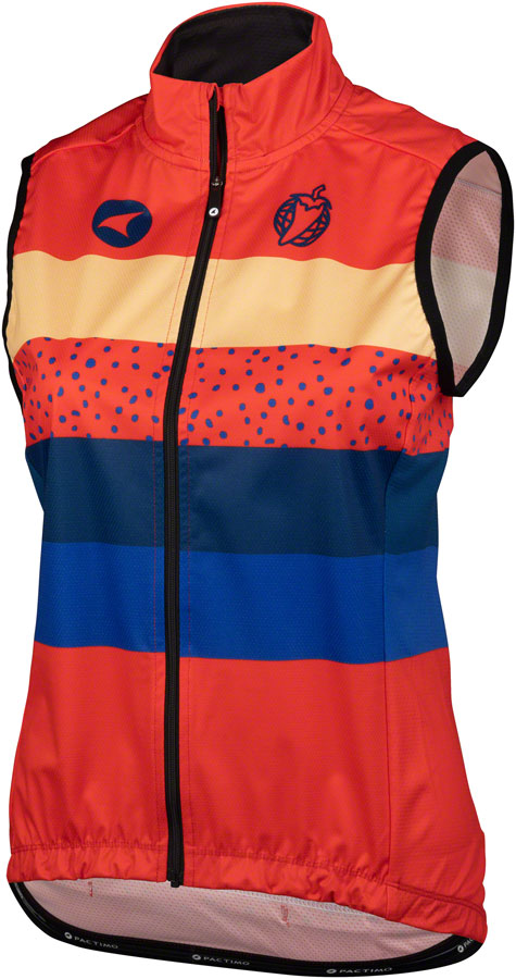 NEW Salsa Team Polytone Women's Vest - Red, w/ Stripes, Small