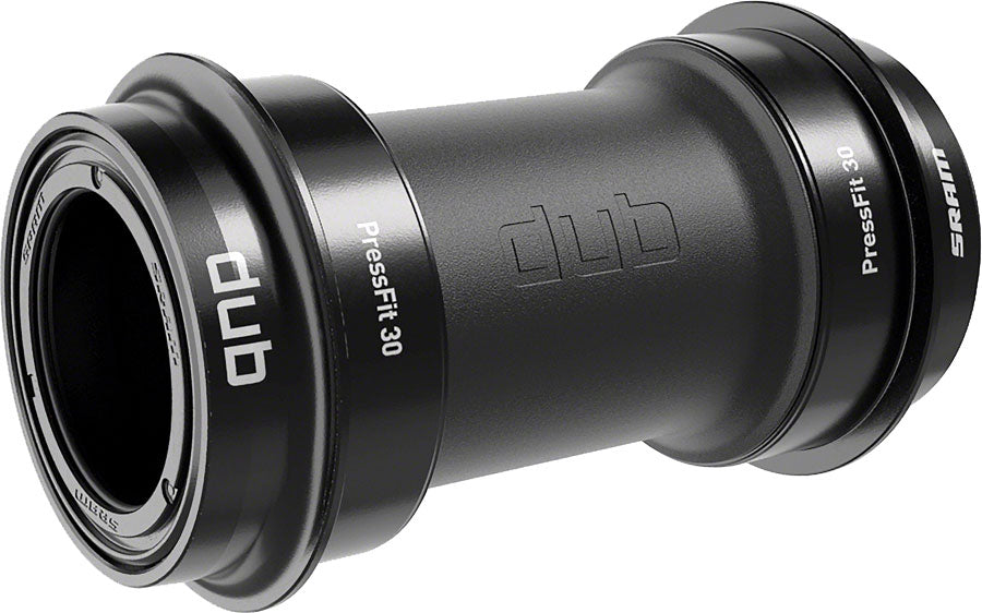 NEW SRAM DUB PressFit30 Bottom Bracket - PF30, 68/73mm, Black - Around the Cycle