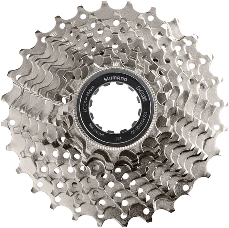 NEW Shimano Deore CS-HG500 10-Speed Cassette 11-34t, Silver