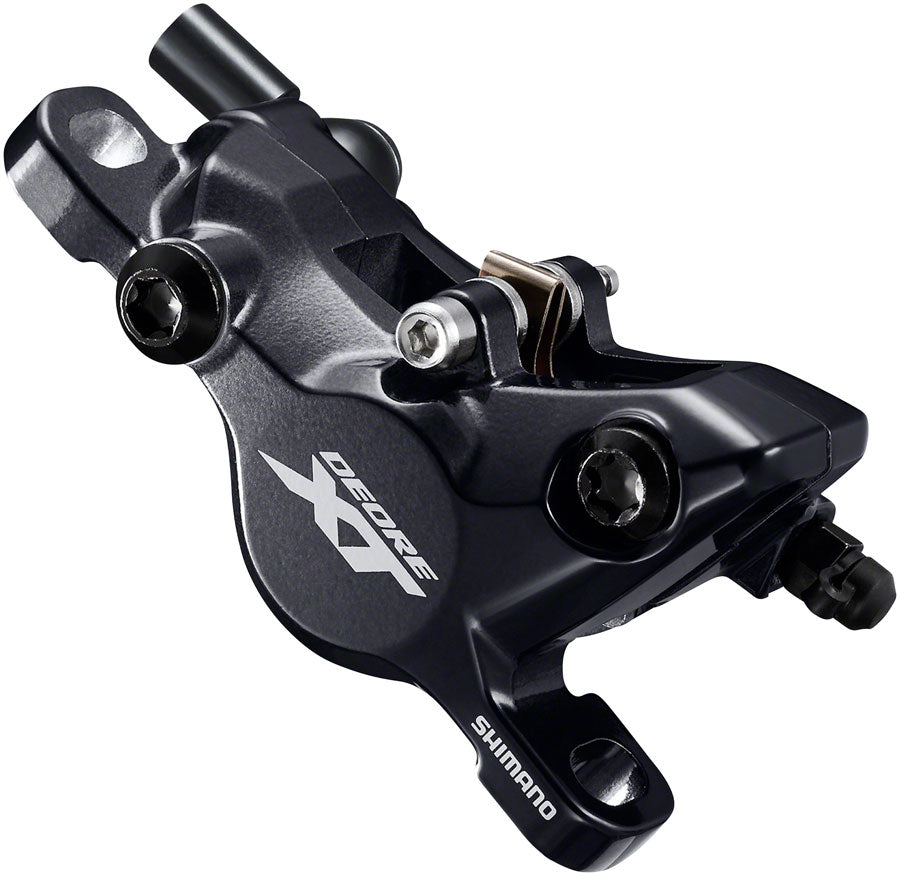 NEW Shimano Deore XT BL-M8100/BR-M8100 Disc Brake and Lever - Front, Hydraulic, Post Mount, 2-Piston, Black