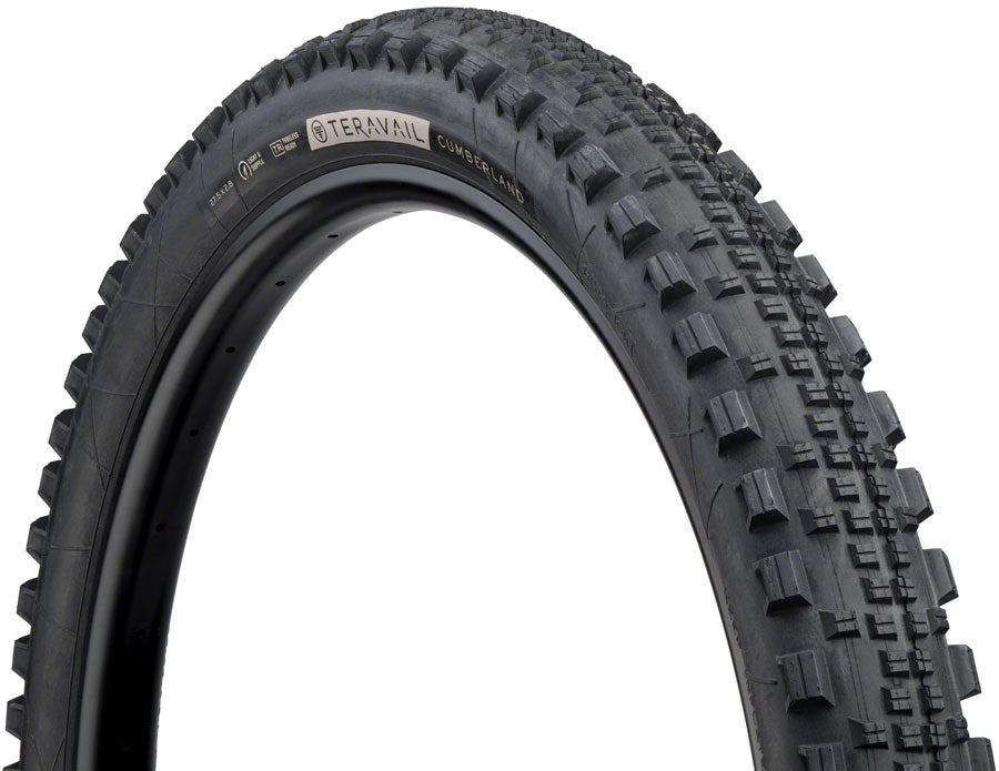 NEW Teravail Cumberland Tire - 27.5 x 2.8, Tubeless, Folding, Black, Light and Supple