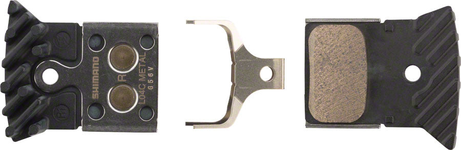 NEW Shimano L04C Metal Disc Brake Pads with Fin for Flat Mount BR-RS805, BR- RS5