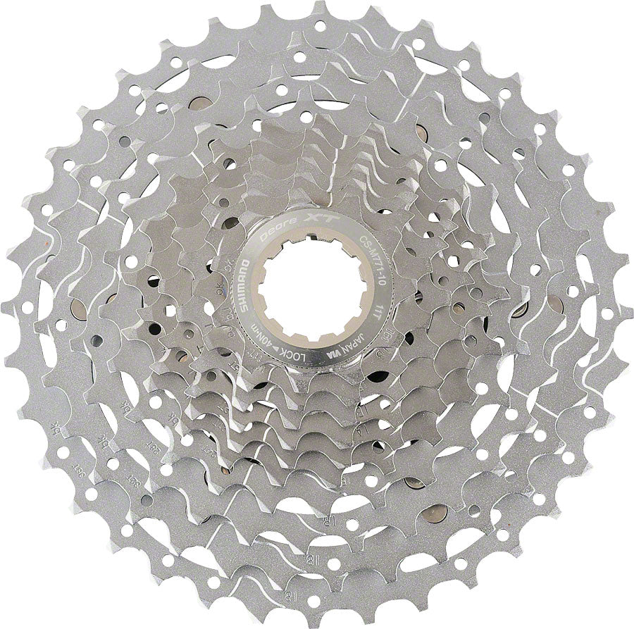 NEW Shimano Deore XT CS-M771 10-Speed Cassette, 11-36t, Silver