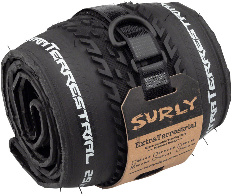 NEW Surly ExtraTerrestrial Tire Surly ExtraTerrestrial Tire - 29 x 2.5, Tubeless, Folding, Black, 60tpi - Around the Cycle