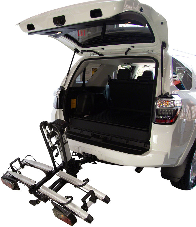 NEW Saris Door County Hitch Rack With Electric Lift - 2 Receiver 7-Pin Wire Plug 2-Bike