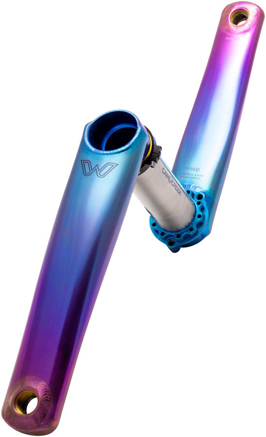 NEW Cane Creek eeWings All-Road Crankset Titanium 170mm, Tie-Dye