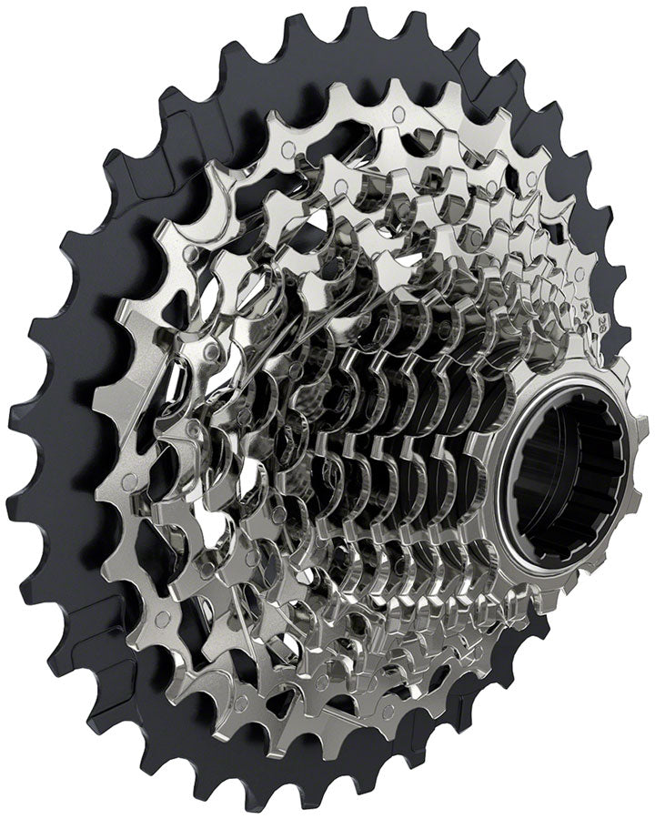 NEW SRAM Force AXS XG-1270 Cassette - 12-Speed, 10-33t, Silver, For XDR Driver Body, D1