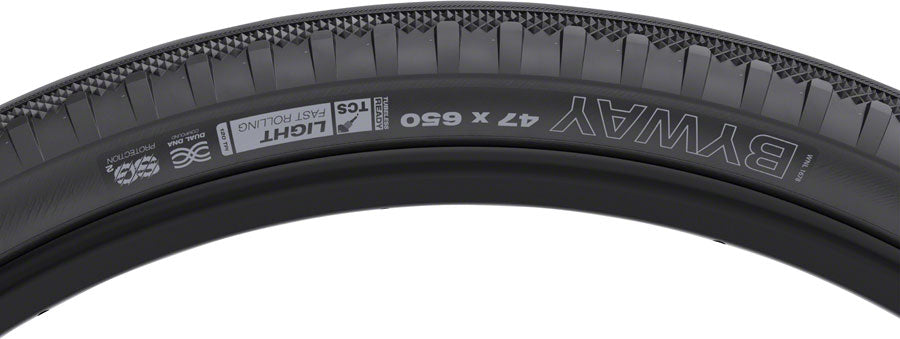 NEW Byway 47 x 650 TCS Light/Fast Rolling 120tpi Dual DNA SG2 tire