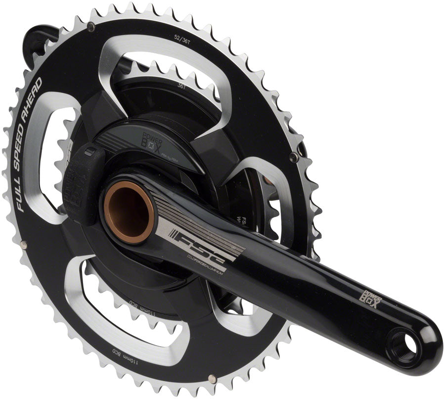 NEW FSA (Full Speed Ahead) PowerBox Alloy Power Meter Crankset FSA 175mm, FSA 392