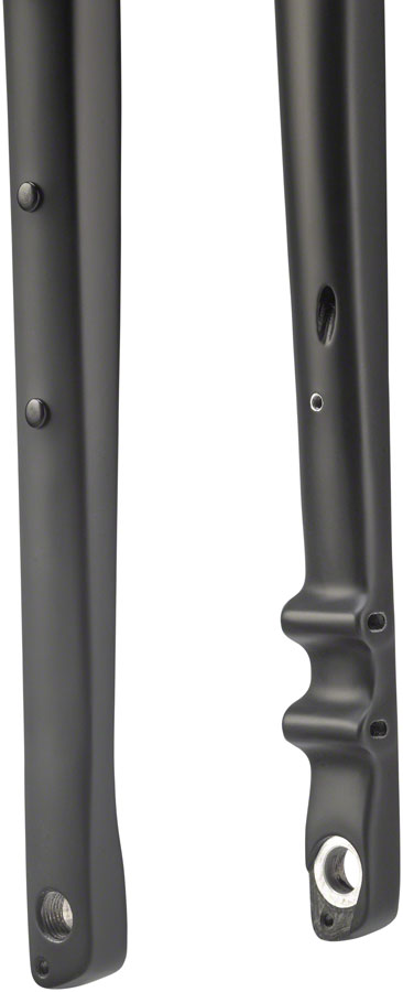NEW Salsa Cutthroat Rigid Mountain Fork Salsa Cutthroat Carbon Deluxe V2 Fork - 29", 110x15mm Thru-Axle ,1-1/8"Tapered, Carbon, Flat Mount Disc, Matte Black