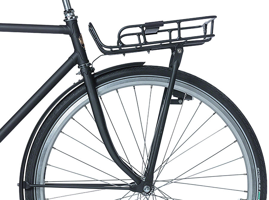 NEW Basil Portland Front Rack Aluminum Black