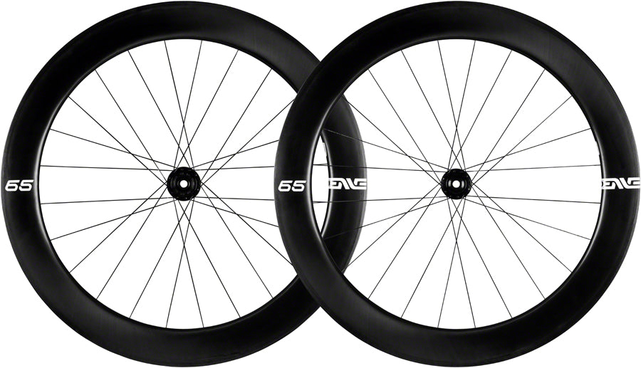 NEW ENVE Composites 65 Foundation Wheelset - 700, 12 x 100/142mm, Center-Lock, XDR, Black