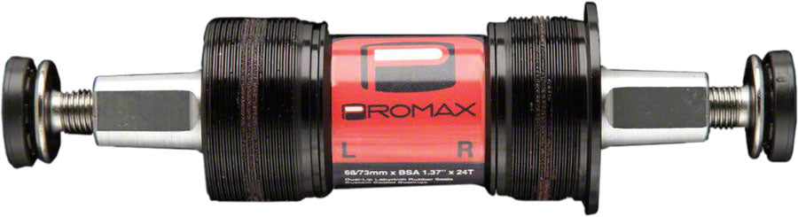 NEW Promax SC-1 Square Taper Chromoly JIS Bottom Bracket 108mm Black - Around the Cycle