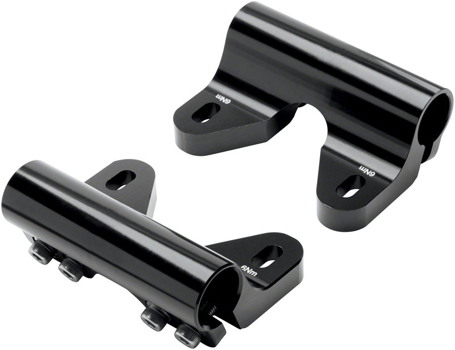 NEW Benno Rail Clamp Plus Set - Boost EVO 4-5, 46er, RemiDemi XL, Black - Around the Cycle