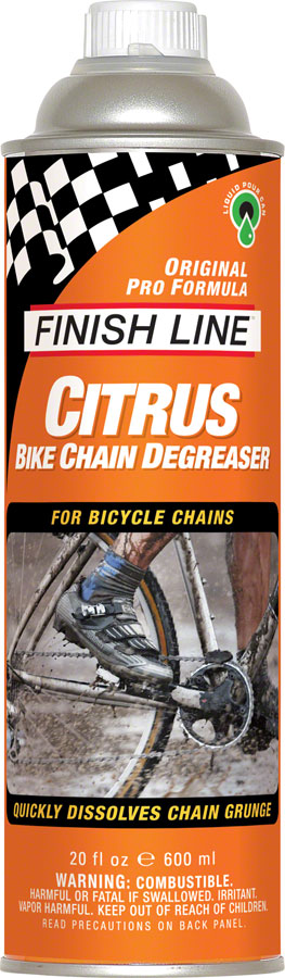NEW Finish Line Citrus Bike Degreaser, 20oz Pour Can