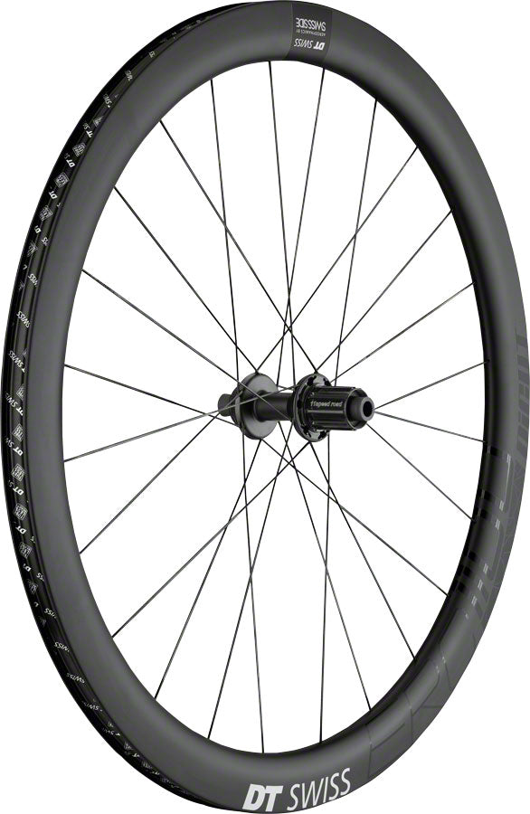 NEW DT Swiss ERC 1100 DiCut 47 Rear Wheel - 700c, 12 x 142mm/QR x 135mm, 6-Bolt/Center-Lock, HG 11 Road/XDR, Black - Around the Cycle