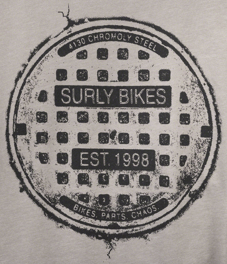 NEW Surly The Ultimate Frisbee Men's T-Shirt - Grey 2X-Large - Around the Cycle
