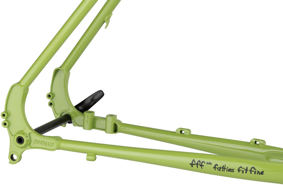 NEW Surly Disc Trucker Frameset - Pea Lime Soup 26 Touring Frame