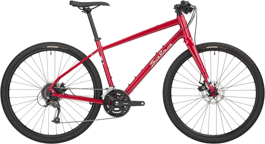 NEW Salsa Journeyer Flat Bar Altus 650 - Red All-Road Gravel Bike
