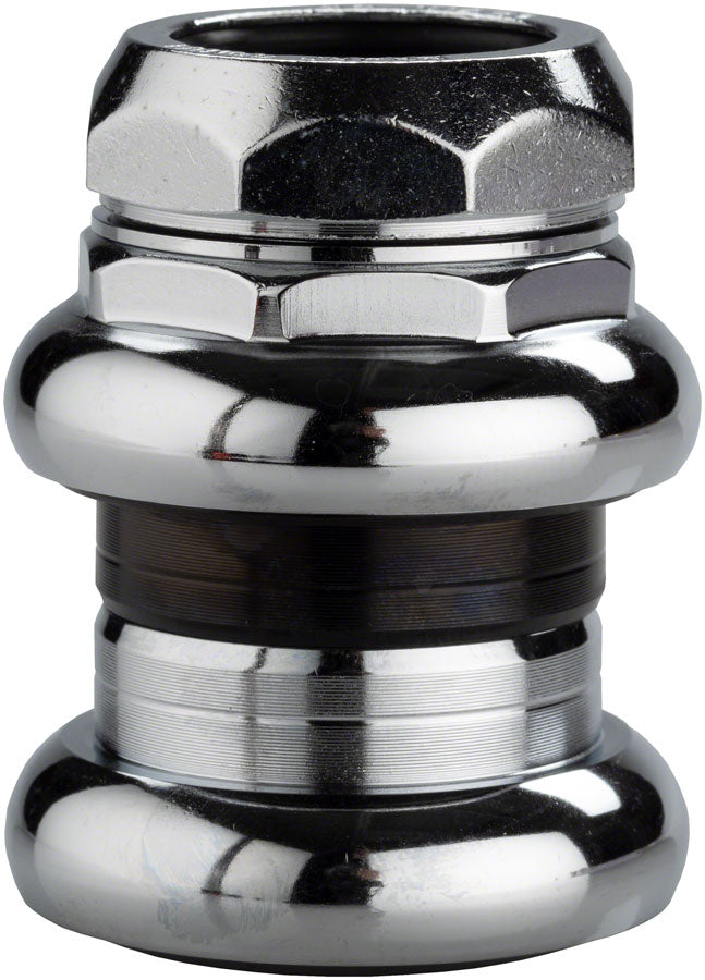 NEW Tange Levin CDS 1" Threaded Headset: 26.4mm Crown Race Chrome