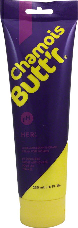 NEW Chamois Butt'r Her', 8oz Tube, Each - Around the Cycle
