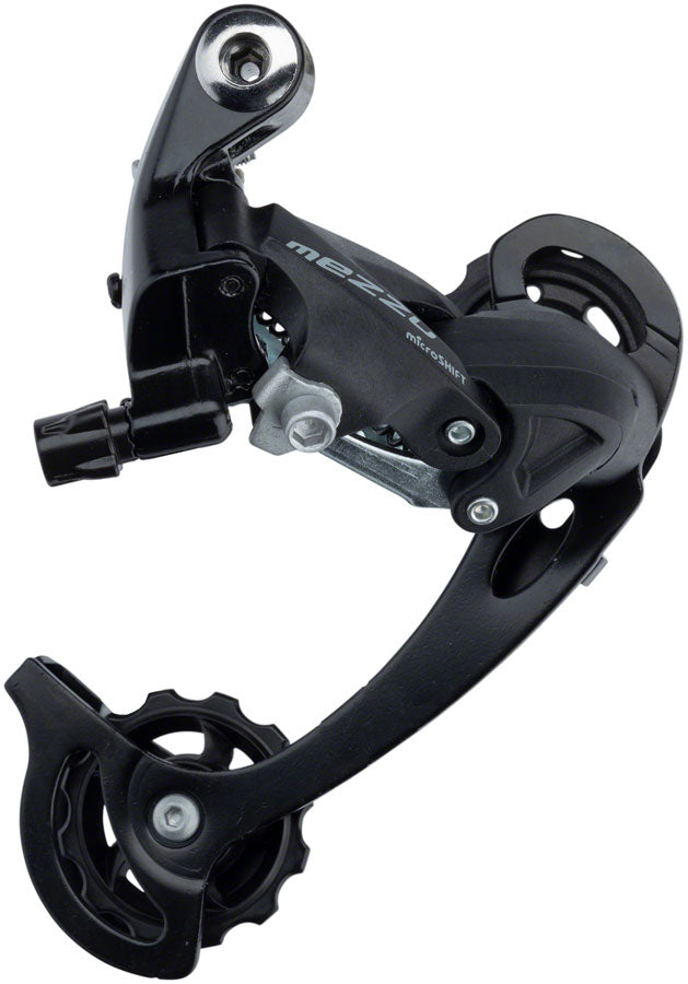 NEW microSHIFT Mezzo M36 Rear Derailleur - 8,9 Speed, Long Cage, Black