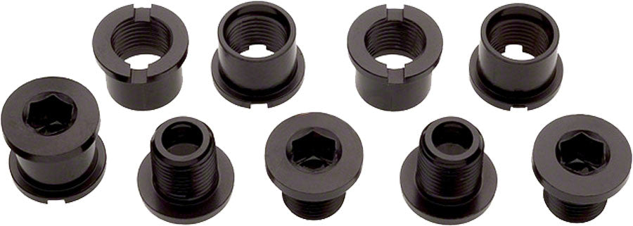NEW Problem Solvers Single Chainring Bolts Black Alloy