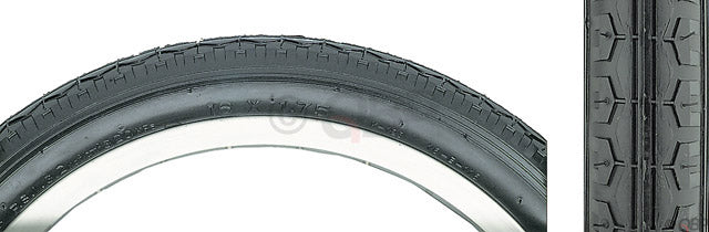 NEW Kenda K123 Street BMX Tire Steel Bead 16x1.75 Black - Around the Cycle