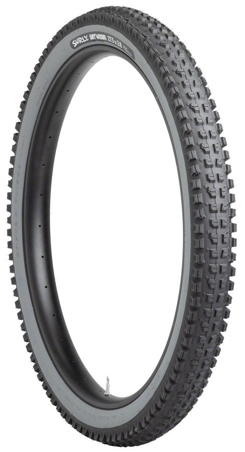 NEW Surly Dirt Wizard Tire 27.5 2.8, Tubeless, Black/Slate, 60 tpi