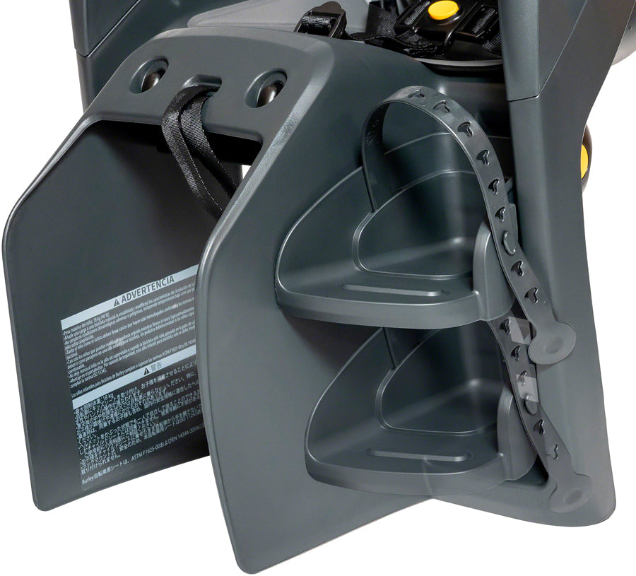 NEW Burley Dash Rack Mount Child Seat - Black/Gray