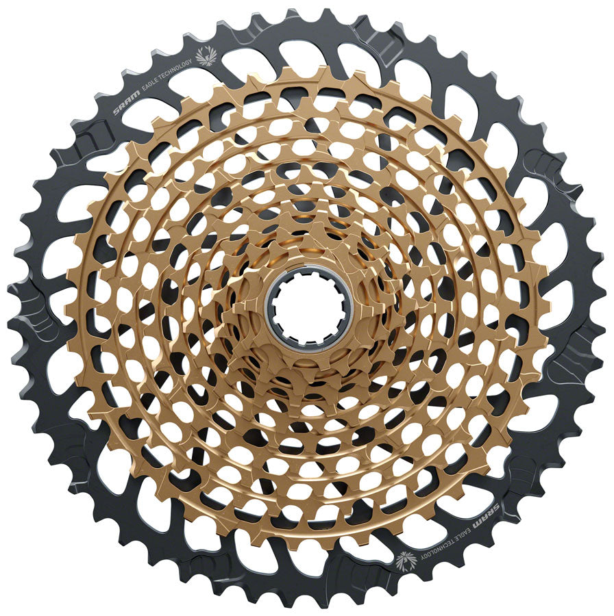 NEW SRAM XX1 Eagle XG-1299 12-Speed Cassette, 10-52t, Gold - Around the Cycle