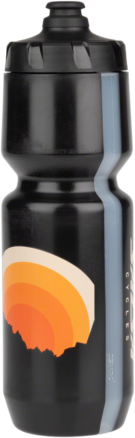 NEW Salsa Dawn Patrol Purist Water Bottle - Black, Orange, 26oz - Around the Cycle