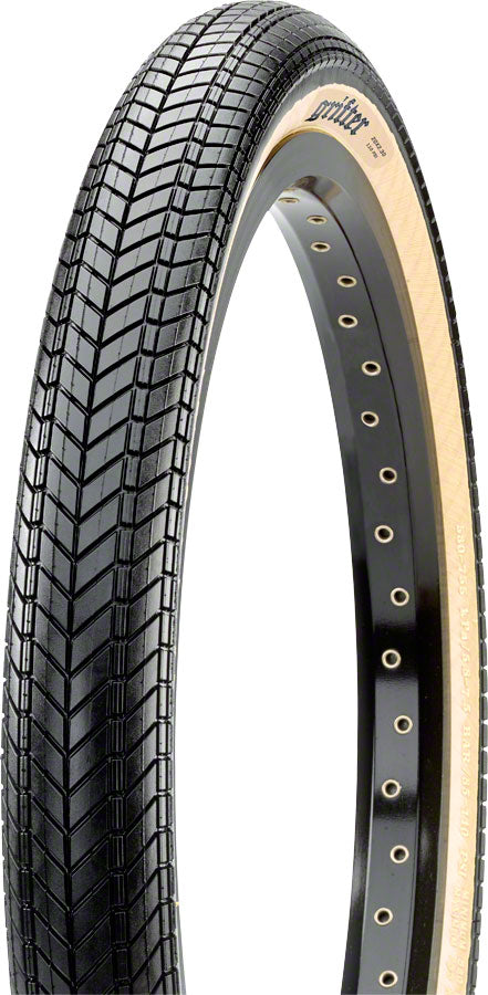 NEW Maxxis Grifter Tire - 20 x 1.85, Clincher, Folding, Black/Tan, Dual