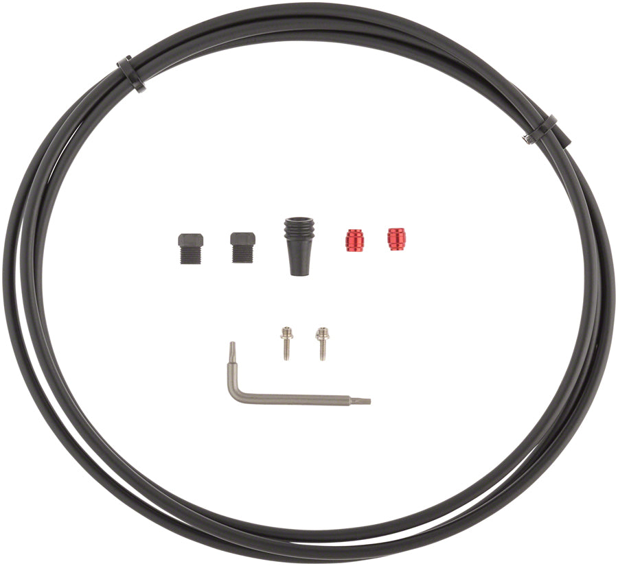 NEW SRAM Force and Red AXS Hydraulic Line Kit - 2 Hose Barb, 2 Compression Nuts, - Around the Cycle
