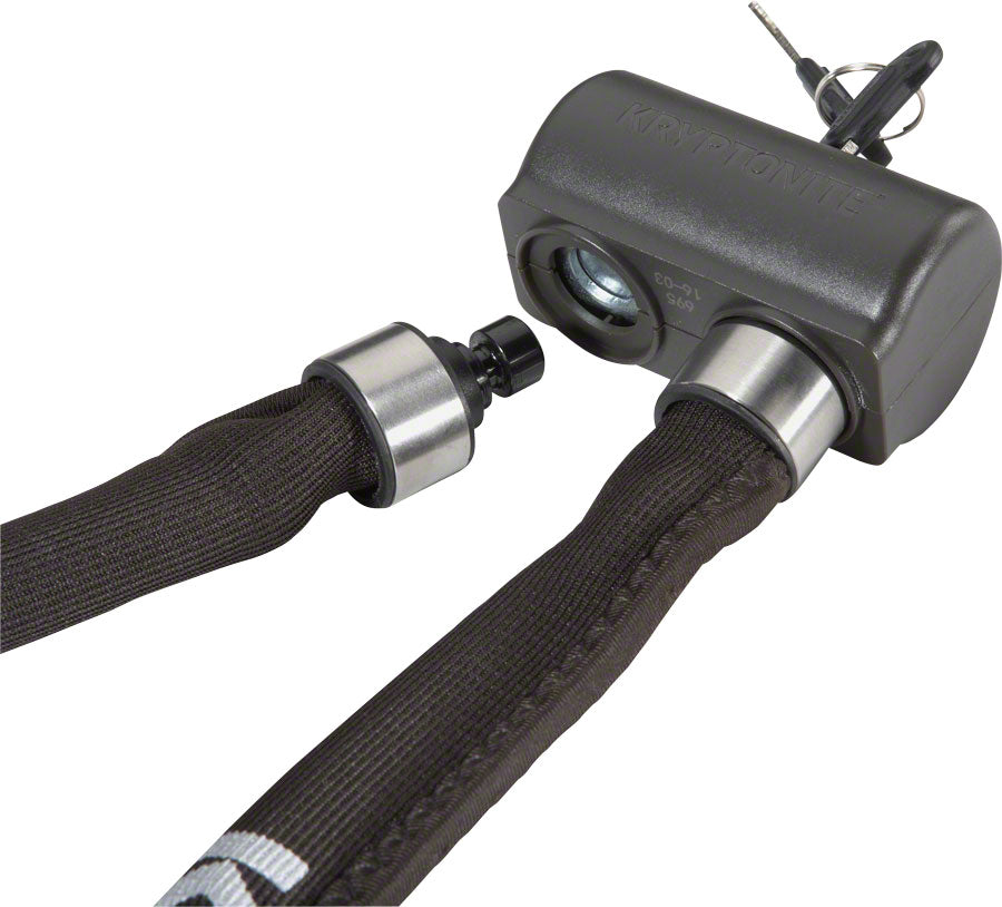 NEW Kryptonite Keeper 810 Folding Lock (100cm): 8mm Black - Around the Cycle