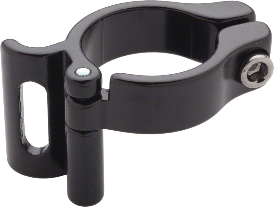 NEW Problem Solvers Braze-on Adaptor Clamp 31.8mm Slotted Black