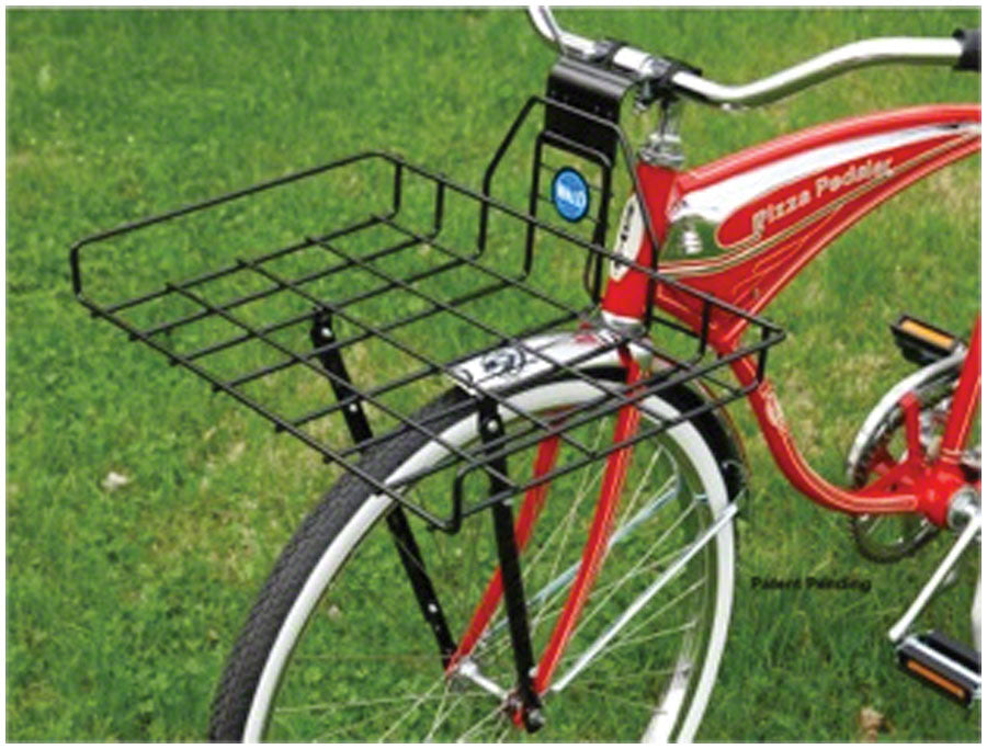 NEW Wald 257 Ewald's Multi-Fit Front Rack: Gloss Black - Around the Cycle