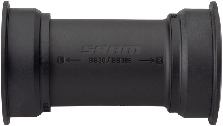 NEW SRAM DUB PressFit BB386 Bottom Bracket - 386 EVO, 86mm, Road, Black - Around the Cycle