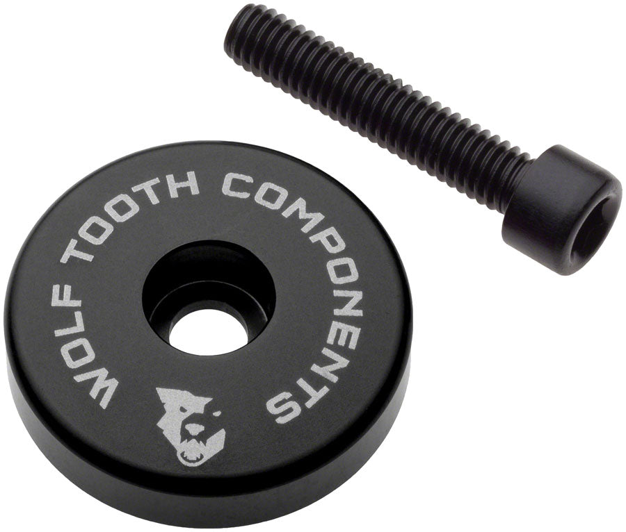 NEW Wolf Tooth Ultralight Stem Cap with Integrated 5mm Spacer