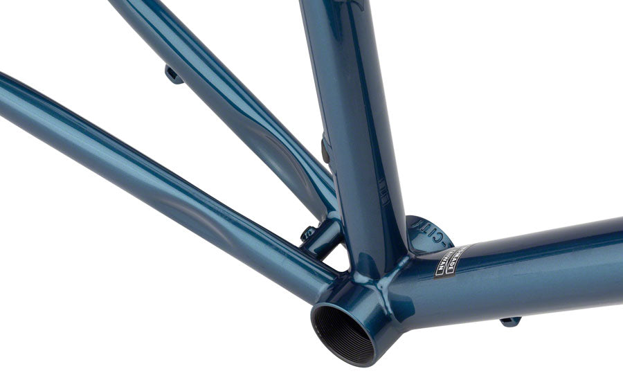 NEW All-City Zig Zag Frameset - 700c, Steel, Miami Beach Aqua, 49cm