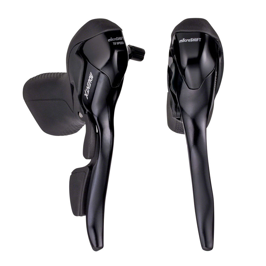 NEW microSHIFT ADVENT X Drop Bar Shift Lever Set 1 x 10-Speed, ADVENT X Compatible Only - Around the Cycle