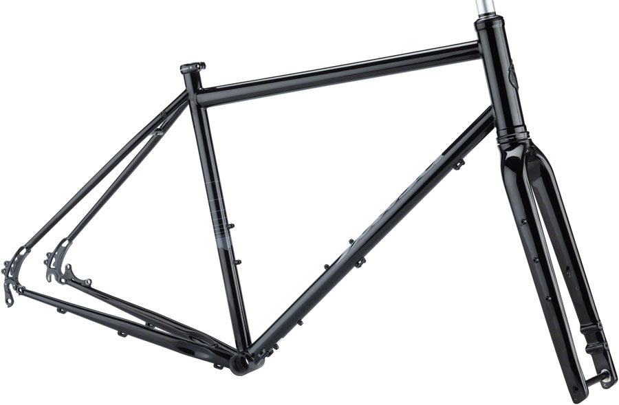 NEW Salsa Vaya Frameset - Black Touring Frame
