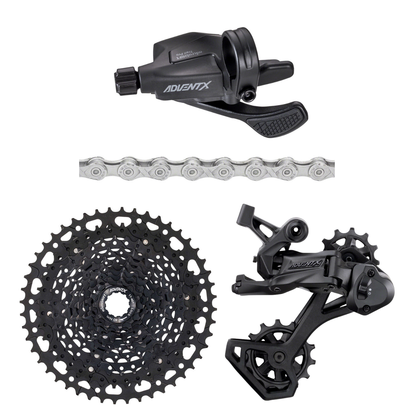 Microshift advent online x rear derailleur