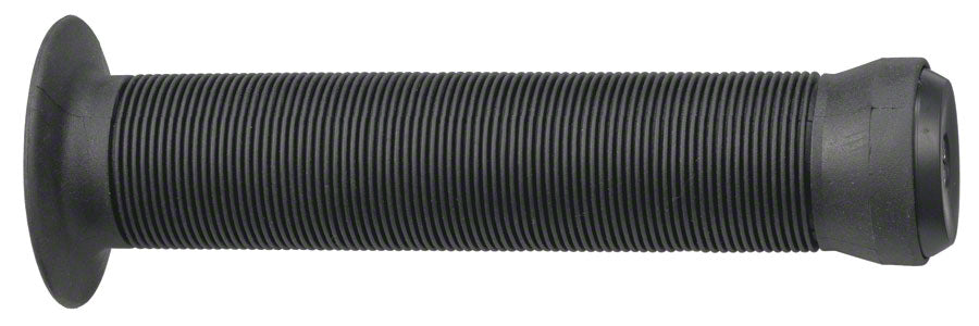 NEW Velo Mushroom Style Long Grips with Plugs: Black~ 150mm - Around the Cycle