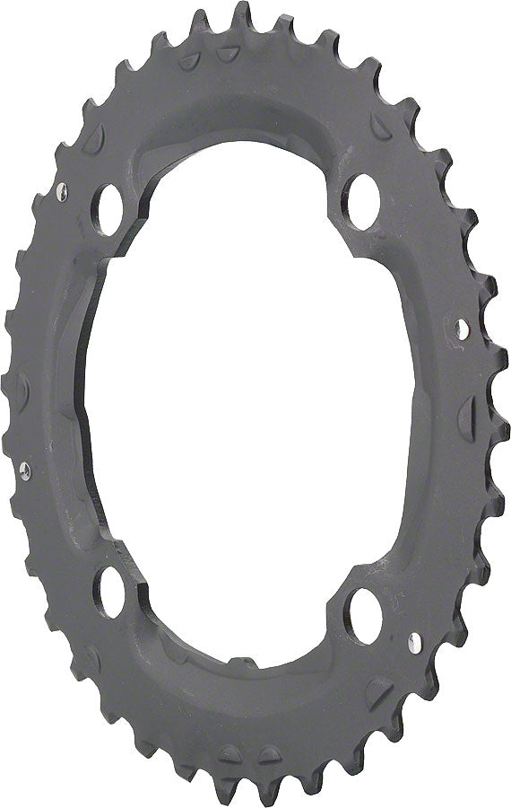 NEW Shimano SLX M665 36t 104mm 9-Speed Middle Chainring Black - Around the Cycle