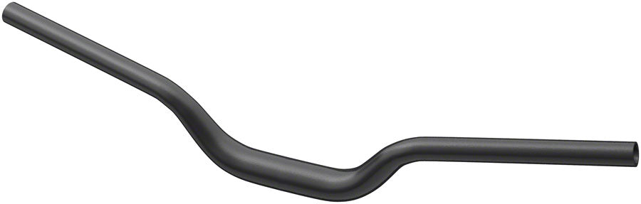 NEW Zoom Riser Handlebar - 60mm Rise, 31.8mm Clamp, 620mm Width, Black - Around the Cycle