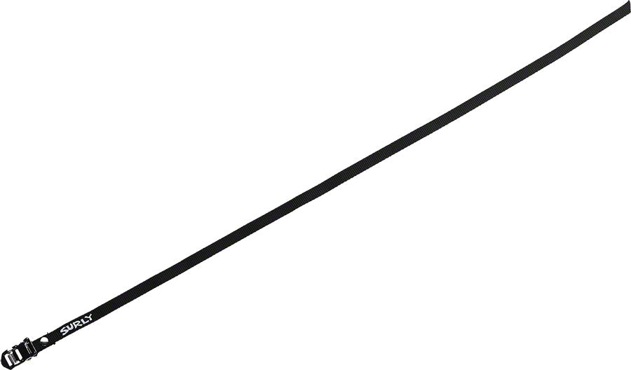 NEW Surly Junk Strap 120cm Rack Strap: Black with Stainless Buckle~ Each - Around the Cycle