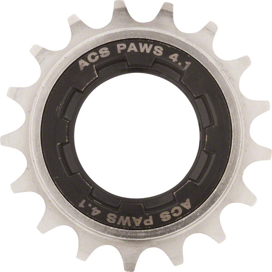 NEW ACS PAWS 4.1 Freewheel - 17t, Nickel - Around the Cycle