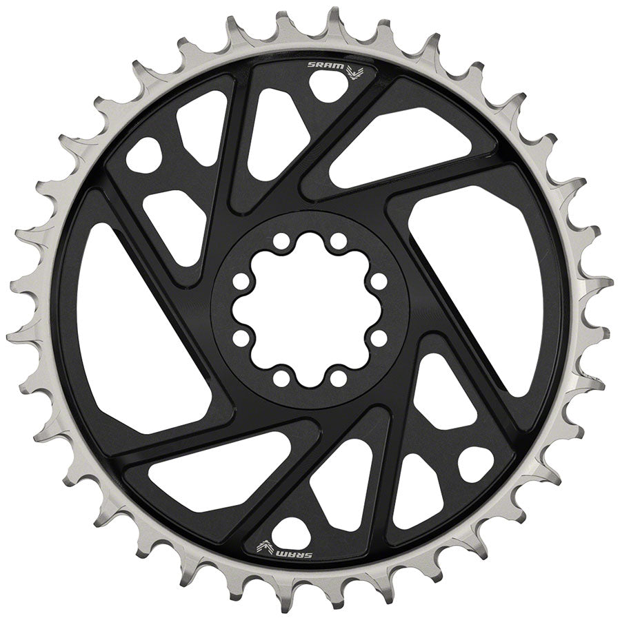NEW SRAM XX Eagle T-Type Direct Mount Chainring - 34t, 12-Speed, 8-Bolt Direct Mount, 3mm Offset, Aluminum, Black, D1 - Around the Cycle